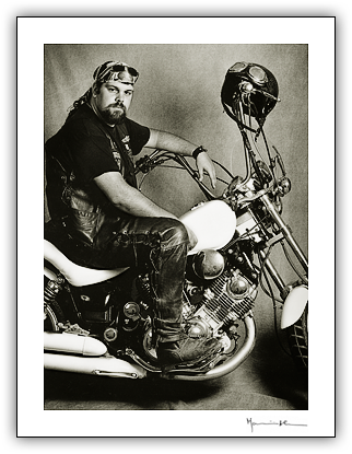 Biker e delegado comercial